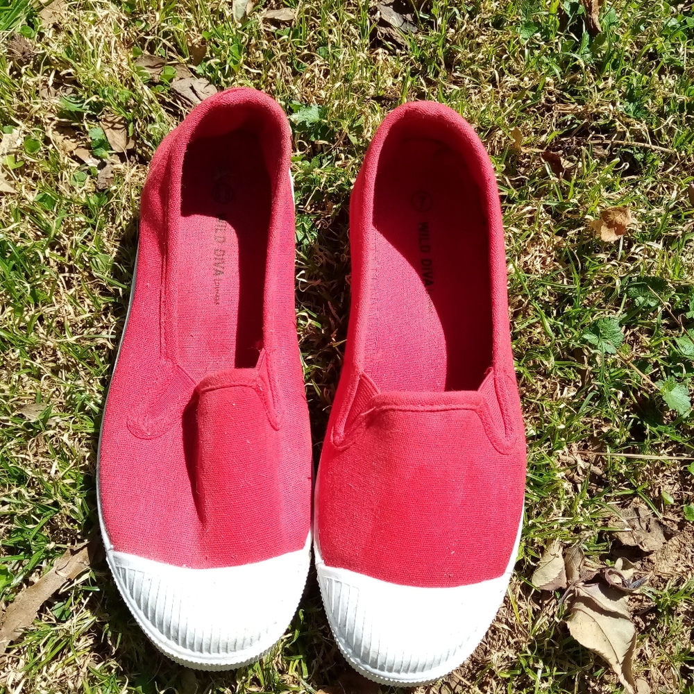 Red shoes